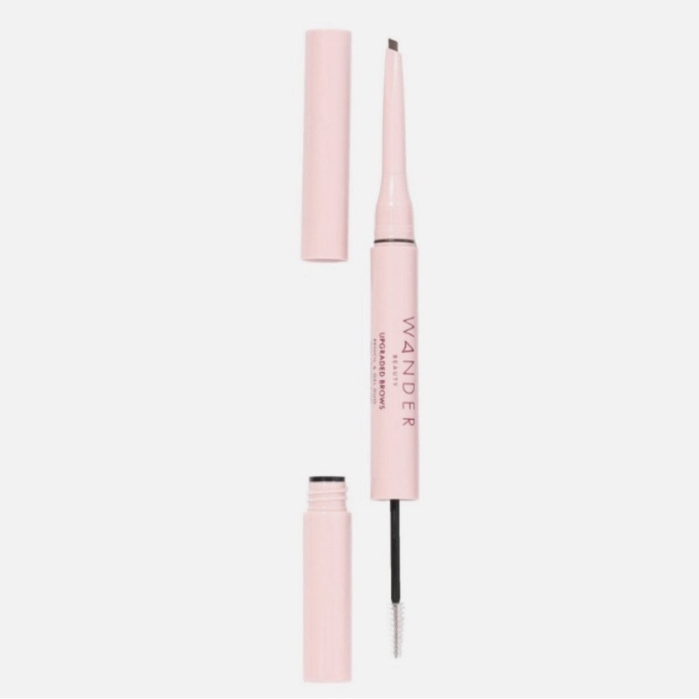 Wander Beauty Upgraded Brows Pencil & Gel Duo Medium Brown